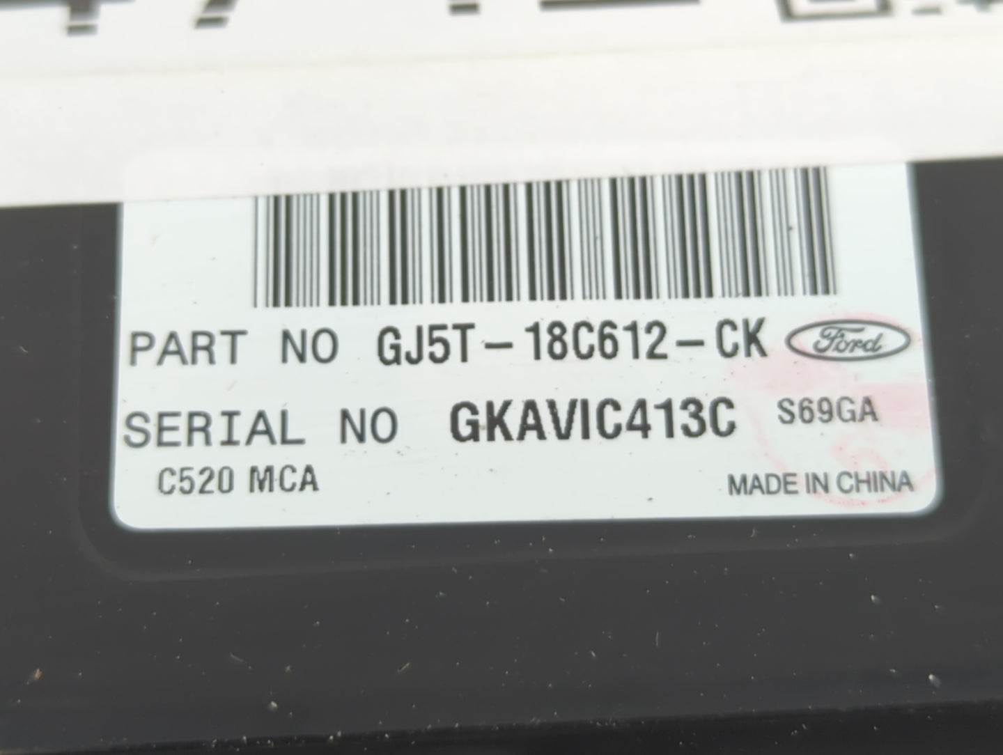 2018-2019 Ford Escape Climate Control Module Temperature AC/Heater Replacement P/N:GJ5T-18C612-CK Fits Fits 2018 2019 OEM Us