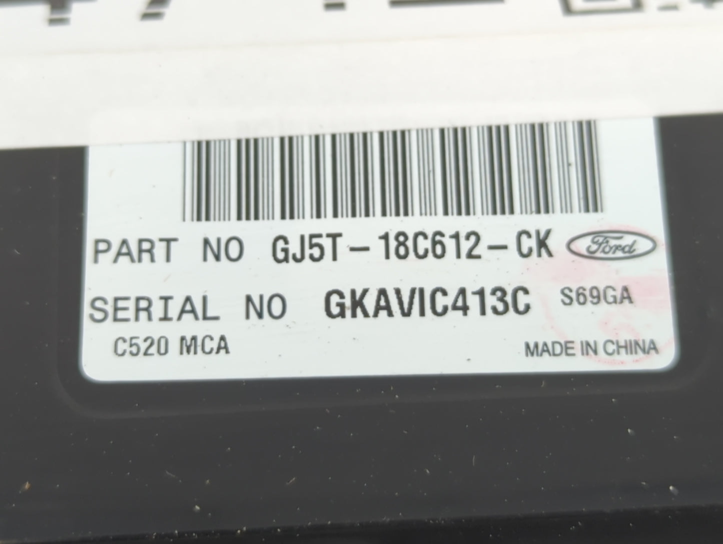 2018-2019 Ford Escape Climate Control Module Temperature AC/Heater Replacement P/N:GJ5T-18C612-CK Fits Fits 2018 2019 OEM Us