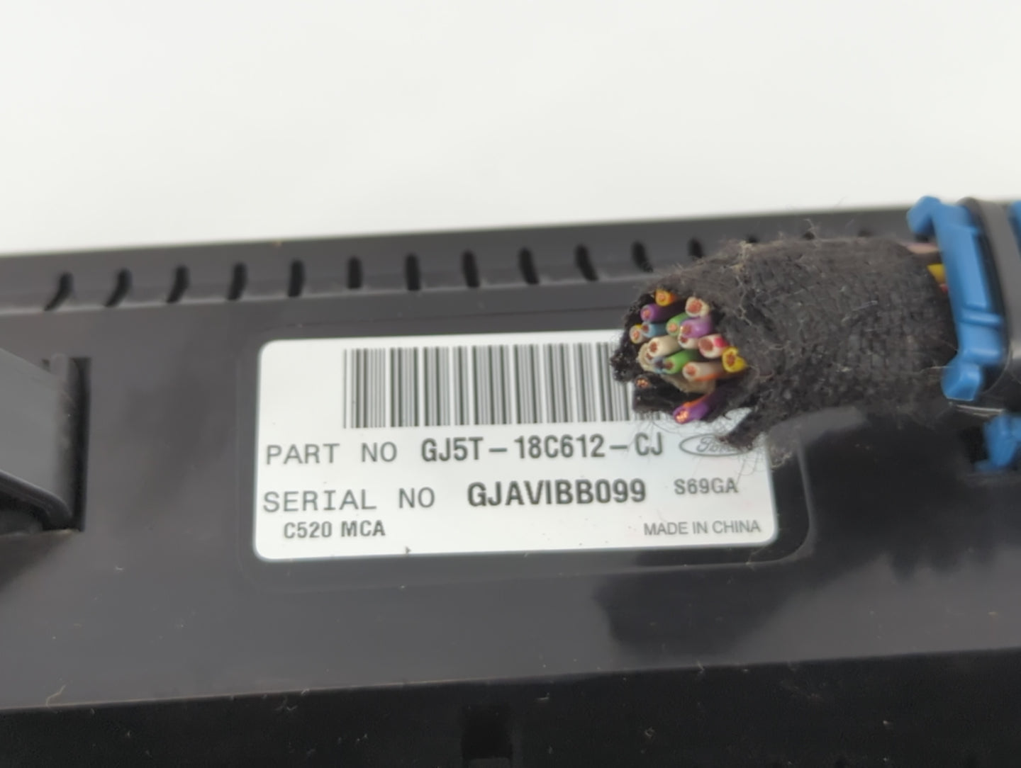 2018-2019 Ford Escape Climate Control Module Temperature AC/Heater Replacement P/N:GJ5T-18C612-CJ Fits Fits 2018 2019 OEM Us