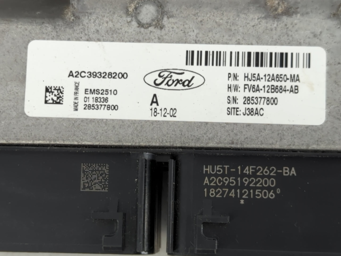 2017-2019 Ford Escape PCM Engine Control Computer ECU ECM PCU OEM P/N:HJ5A-12A650-MA A2C39328200 Fits Fits 2017 2018 2019 OE