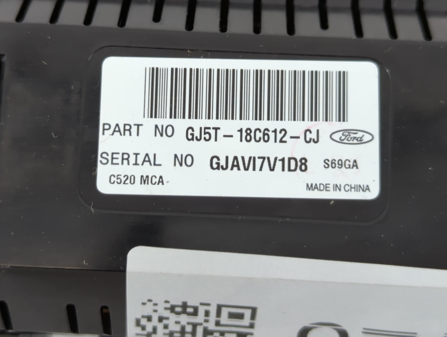 2018-2019 Ford Escape Climate Control Module Temperature AC/Heater Replacement P/N:GJAV17V1D8 GJ5T-18C612-CJ Fits Fits 2018 
