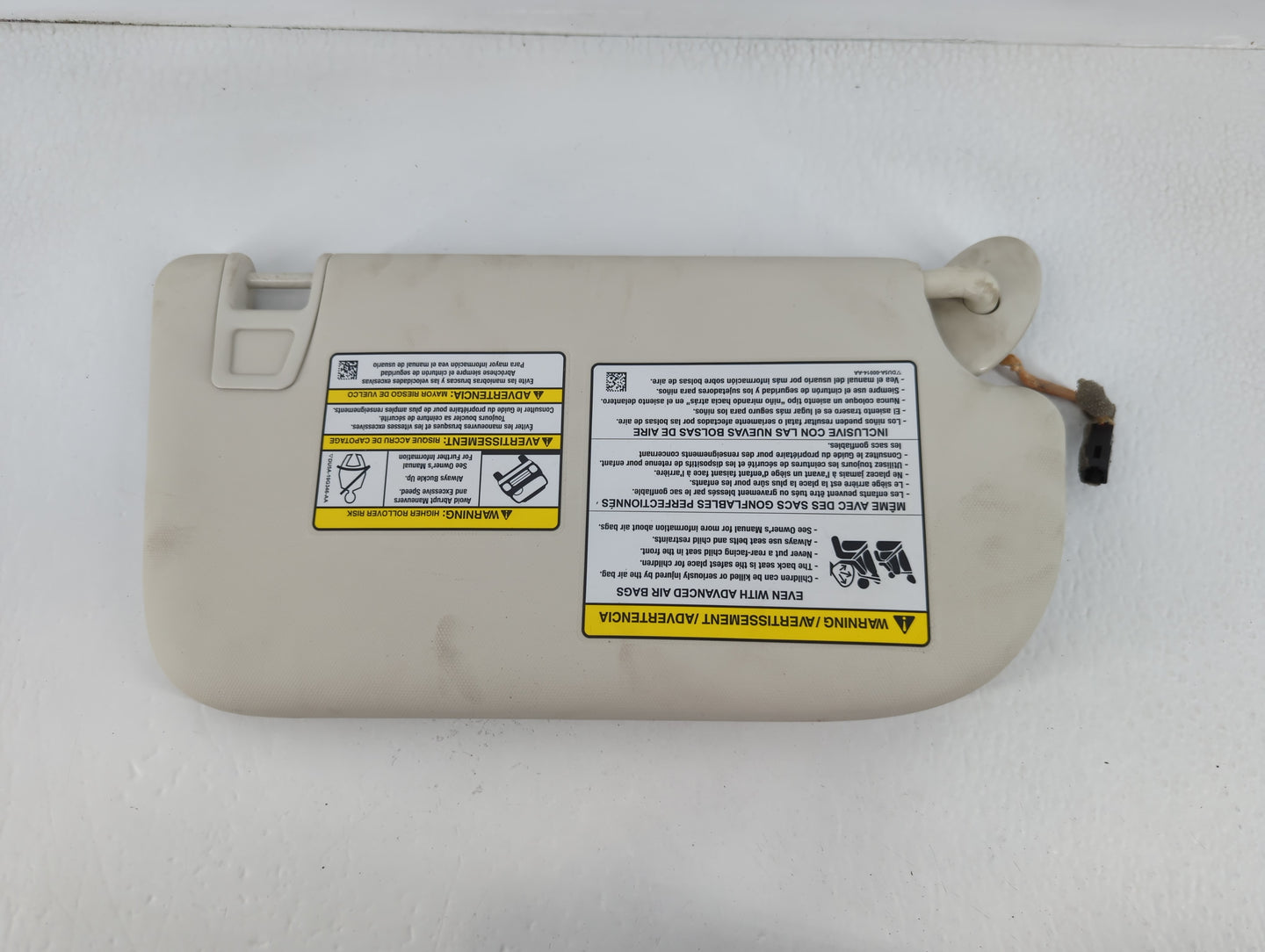 2013-2019 Ford Escape Sun Visor Shade Replacement Driver Left Mirror Fits Fits 2013 2014 2015 2016 2017 2018 2019 OEM Used A