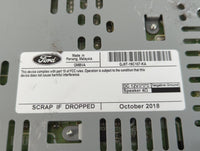 2019 Ford Escape Radio AM FM Cd Player Receiver Replacement P/N:GJ5T-19C107-KA Fits OEM Used Auto Parts - Oemusedautoparts1.