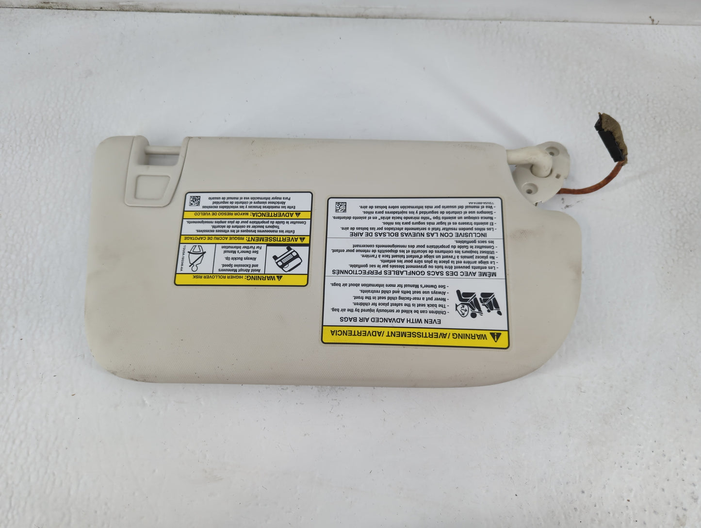 2013-2019 Ford Escape Sun Visor Shade Replacement Driver Left Mirror Fits Fits 2013 2014 2015 2016 2017 2018 2019 OEM Used A