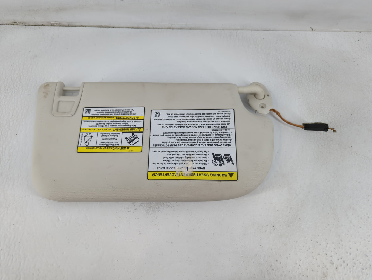2013-2019 Ford Escape Sun Visor Shade Replacement Driver Left Mirror Fits Fits 2013 2014 2015 2016 2017 2018 2019 OEM Used A