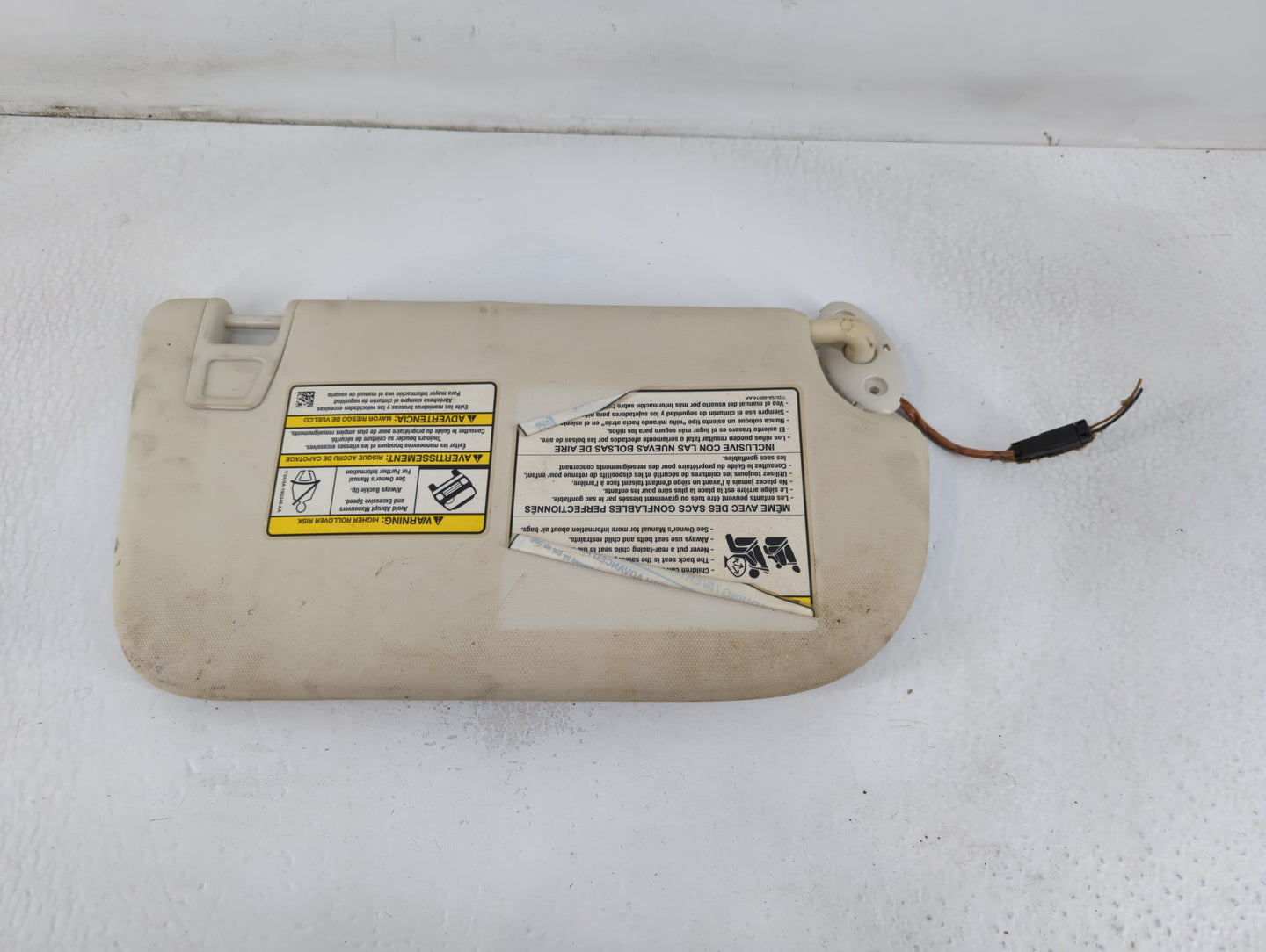 2013-2019 Ford Escape Sun Visor Shade Replacement Driver Left Mirror Fits Fits 2013 2014 2015 2016 2017 2018 2019 OEM Used A