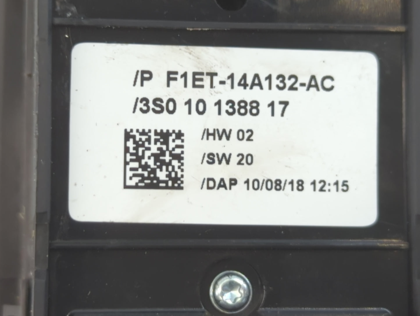 2013-2019 Ford Escape Master Power Window Switch Replacement Driver Side Left P/N:F1ET-14A132-AC Fits OEM Used Auto Parts - 