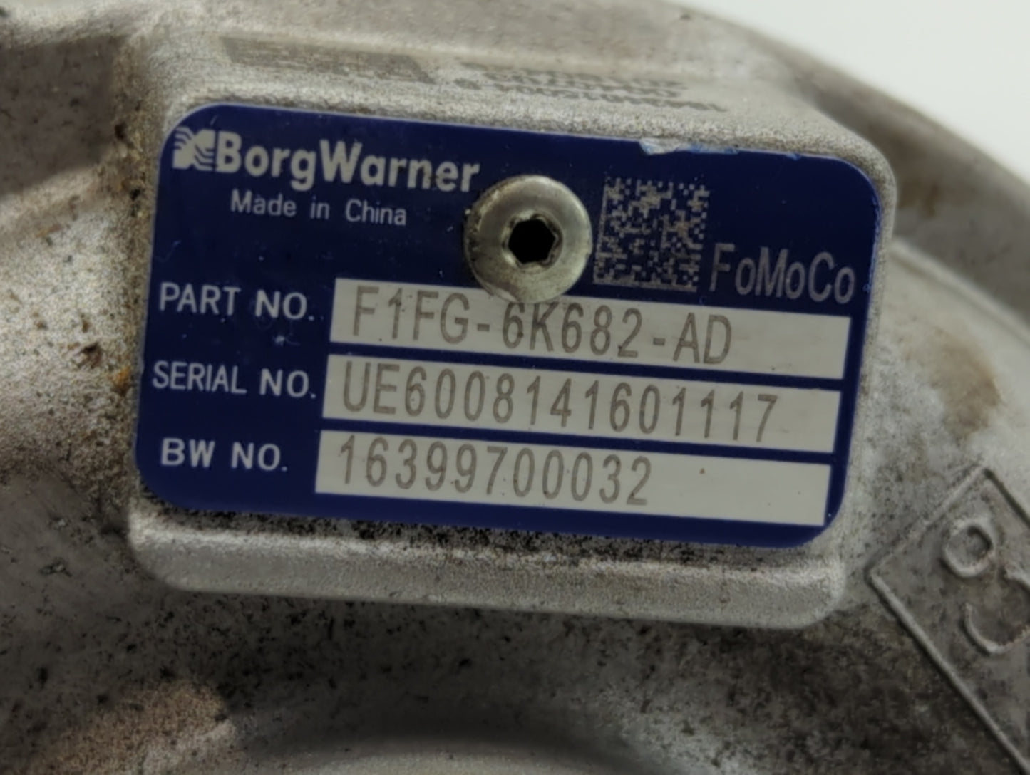 2017 Ford Escape Turbocharger Turbo Charger Super Charger Supercharger - Oemusedautoparts1.com