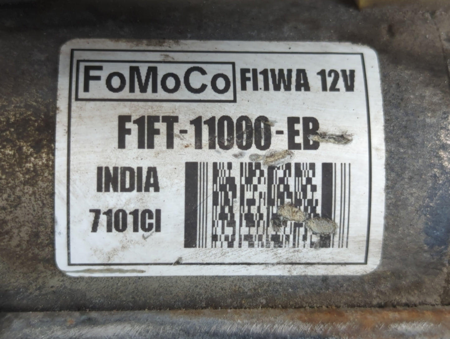 2017-2019 Ford Escape Car Starter Motor Solenoid OEM P/N:F1FT-11000-EB Fits Fits 2017 2018 2019 OEM Used Auto Parts - Oemuse