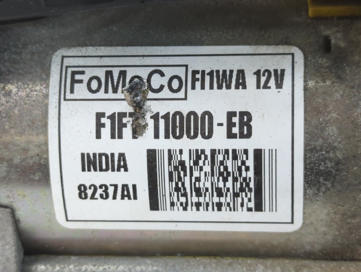 2017-2019 Ford Escape Car Starter Motor Solenoid OEM P/N:F1FT-11000-EB Fits Fits 2017 2018 2019 OEM Used Auto Parts - Oemuse