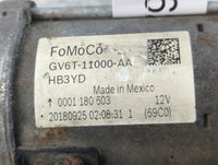 2017-2019 Ford Escape Car Starter Motor Solenoid OEM P/N:0001 180 603 GV6T-11000-AA Fits Fits 2017 2018 2019 2020 2021 2022 