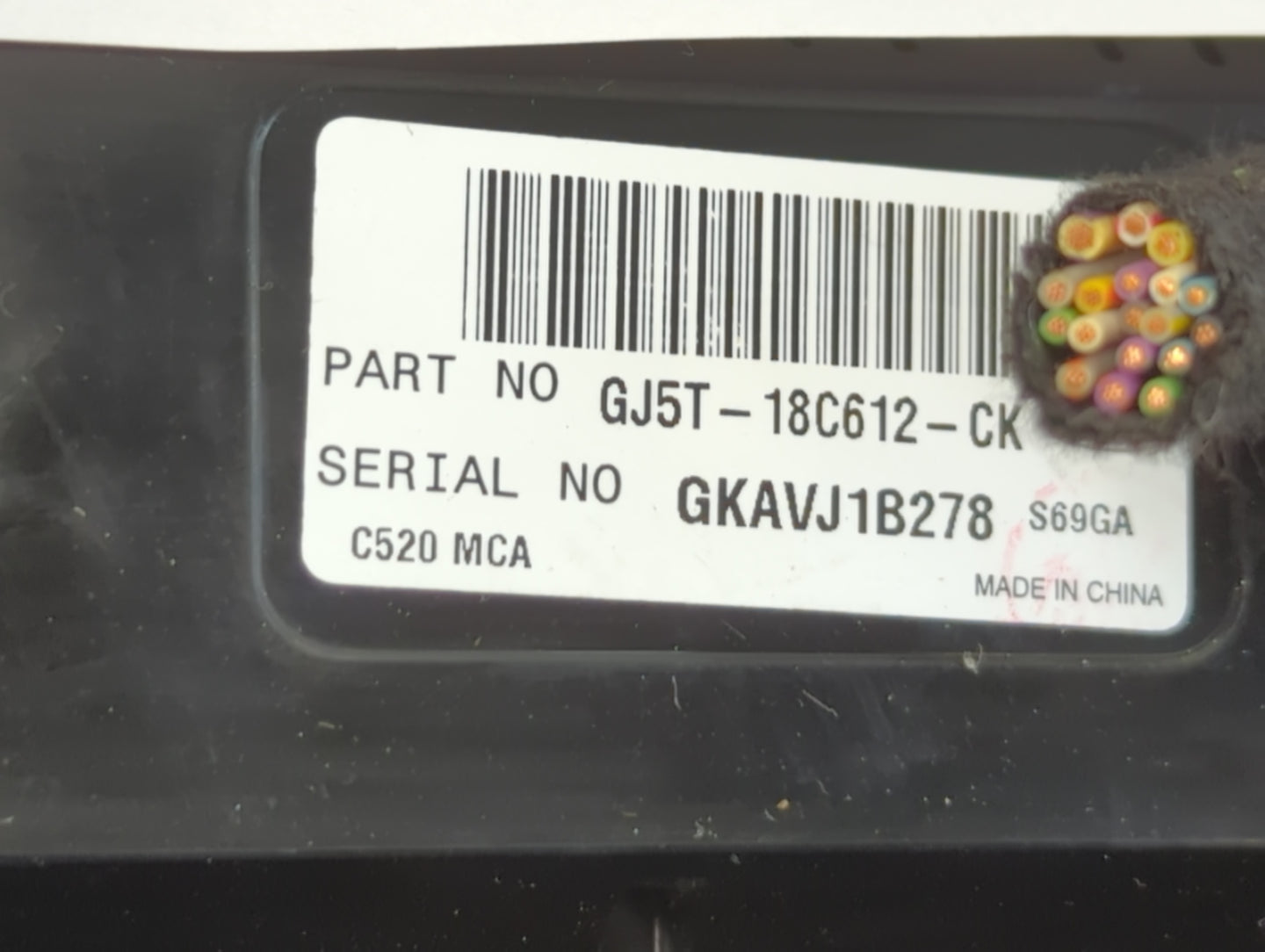 2018-2019 Ford Escape Climate Control Module Temperature AC/Heater Replacement P/N:GJ5T-18C612-CK Fits Fits 2018 2019 OEM Us
