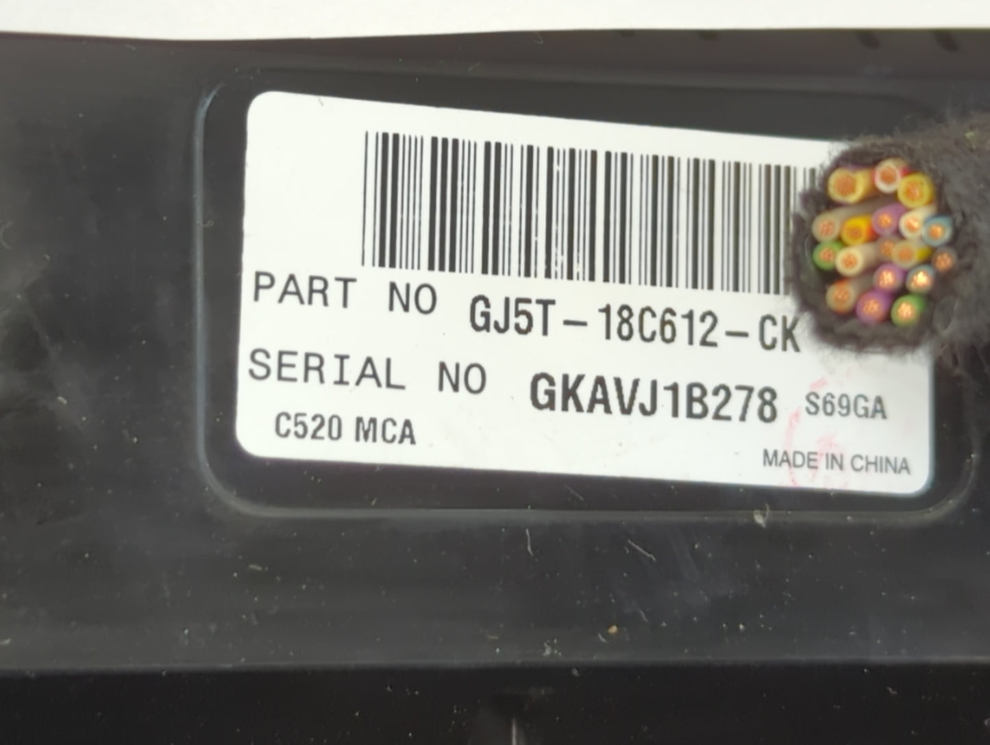 2018-2019 Ford Escape Climate Control Module Temperature AC/Heater Replacement P/N:GJ5T-18C612-CK Fits Fits 2018 2019 OEM Us