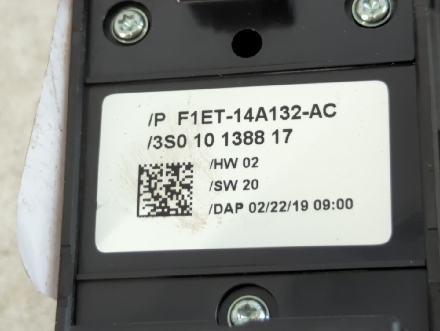 2013-2019 Ford Escape Master Power Window Switch Replacement Driver Side Left P/N:F1ET-14A132-AC Fits OEM Used Auto Parts - 