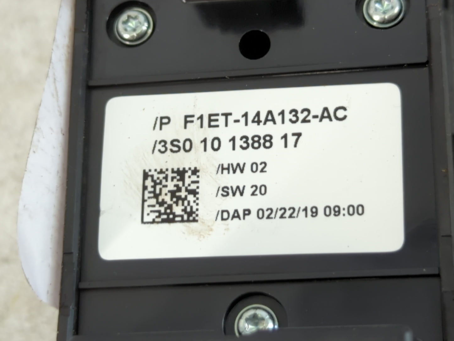 2013-2019 Ford Escape Master Power Window Switch Replacement Driver Side Left P/N:F1ET-14A132-AC Fits OEM Used Auto Parts - 
