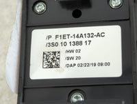 2013-2019 Ford Escape Master Power Window Switch Replacement Driver Side Left P/N:F1ET-14A132-AC Fits OEM Used Auto Parts - 