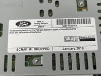 2019 Ford Escape Radio AM FM Cd Player Receiver Replacement P/N:GJ5T-19C107-KA CQ-RJ38N54M Fits OEM Used Auto Parts - Oemuse