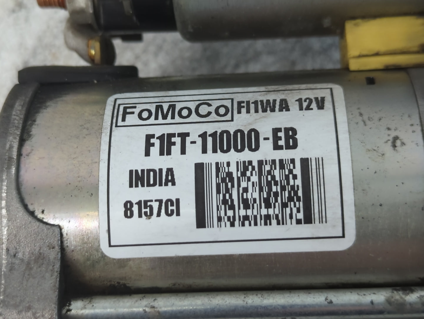 2017-2019 Ford Escape Car Starter Motor Solenoid OEM P/N:F1ET-11000-EB Fits Fits 2017 2018 2019 OEM Used Auto Parts - Oemuse