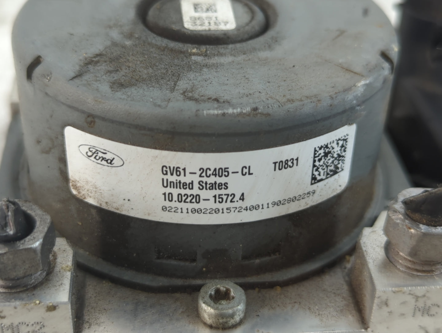 2017-2019 Ford Escape ABS Pump Control Module Replacement P/N:GV61-2C405-CL Fits Fits 2017 2018 2019 OEM Used Auto Parts - O
