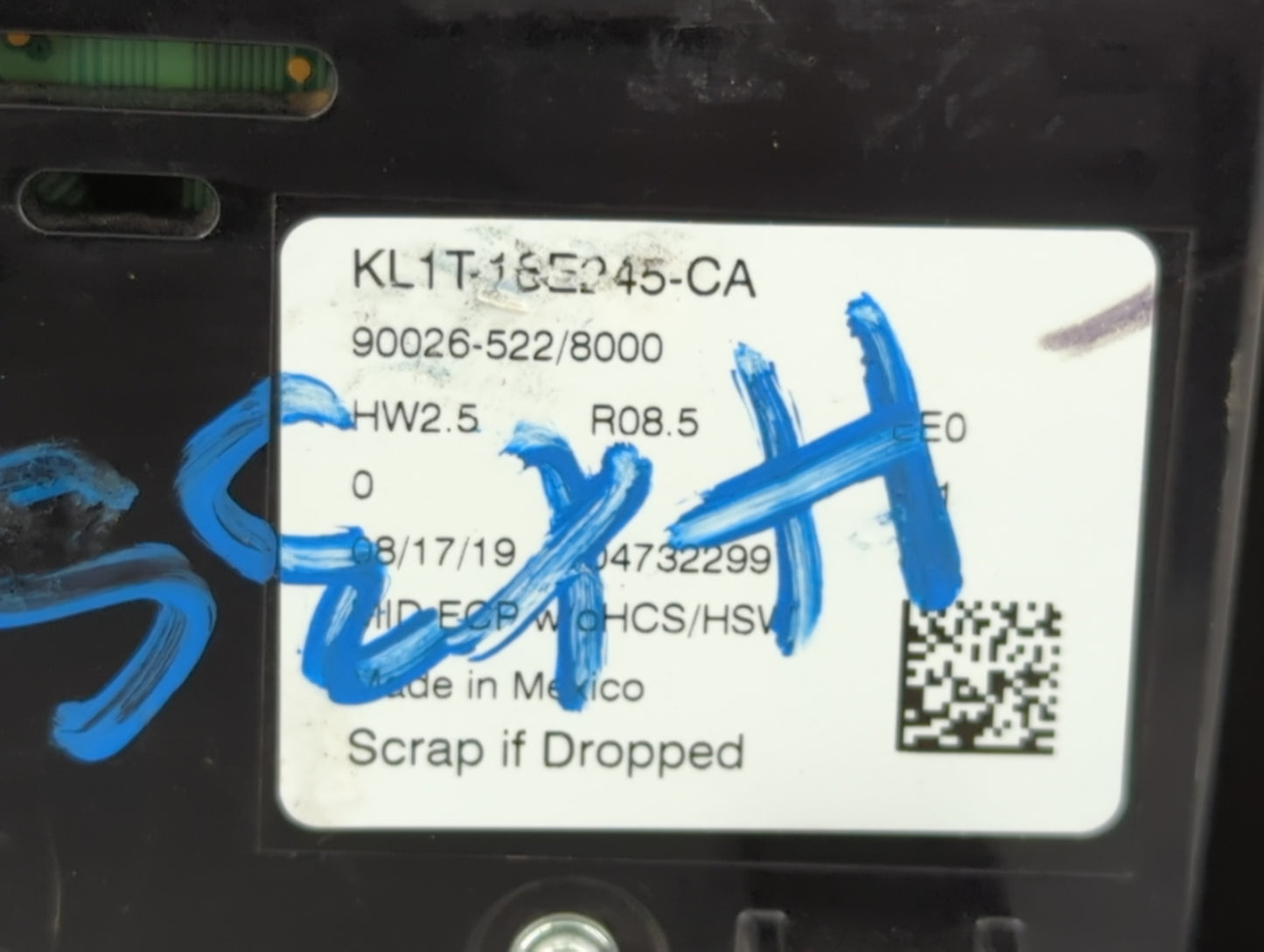 2019-2019 Ford Expedition Radio Control Panel - Oemusedautoparts1.com