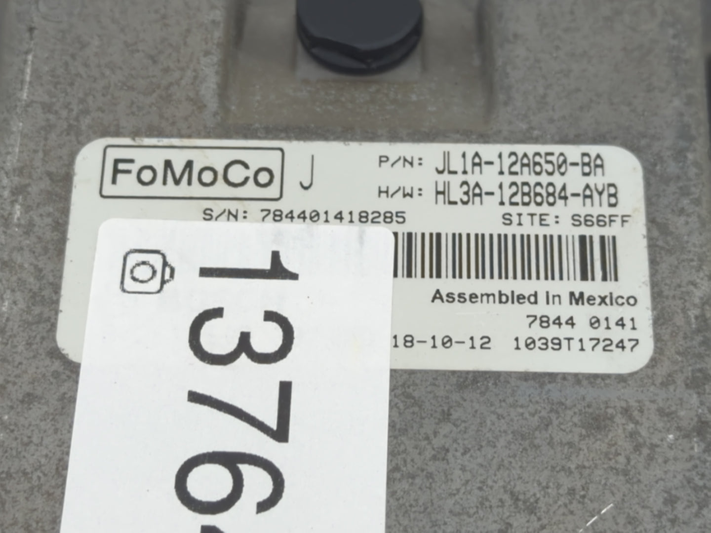 2018-2019 Ford Expedition PCM Engine Control Computer ECU ECM PCU OEM P/N:HL3A-12B684-AYB JL1A-12A650-BA Fits Fits 2018 2019