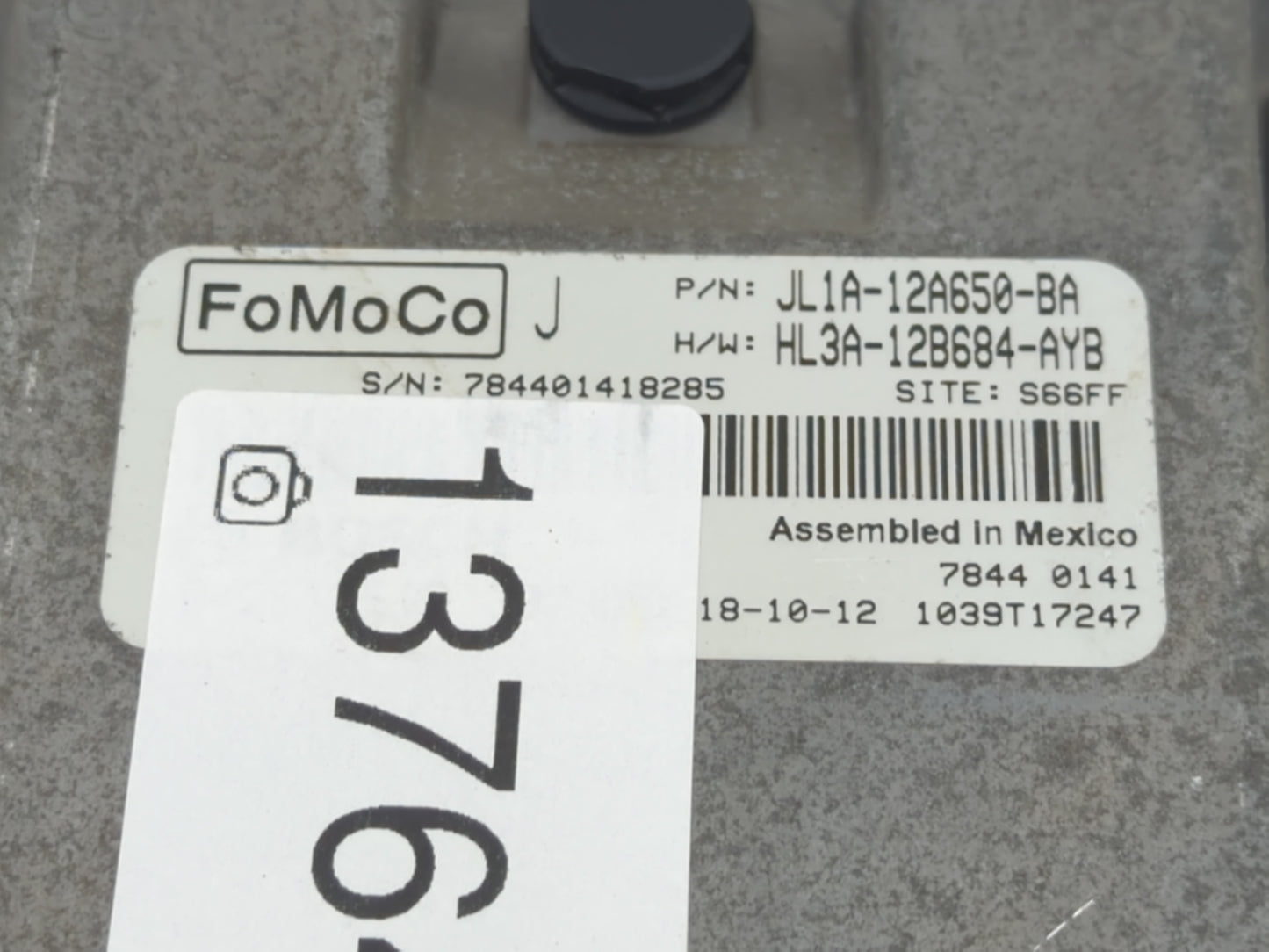 2018-2019 Ford Expedition PCM Engine Control Computer ECU ECM PCU OEM P/N:HL3A-12B684-AYB JL1A-12A650-BA Fits Fits 2018 2019