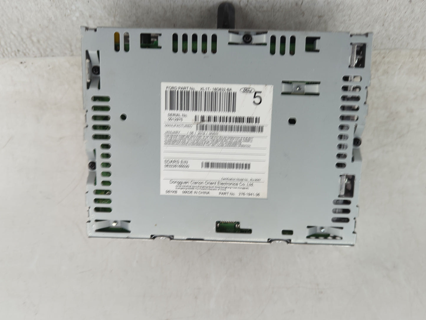 2018-2021 Ford Expedition Radio AM FM Cd Player Receiver Replacement P/N:KL1T-18D832-BA Fits Fits 2018 2019 2020 2021 OEM Us