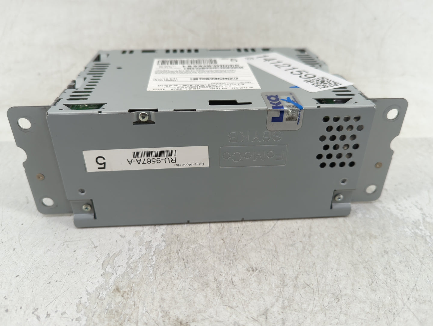 2019 Ford Expedition Radio AM FM Cd Player Receiver Replacement P/N:KL1T-18D832-BA Fits OEM Used Auto Parts - Oemusedautopar