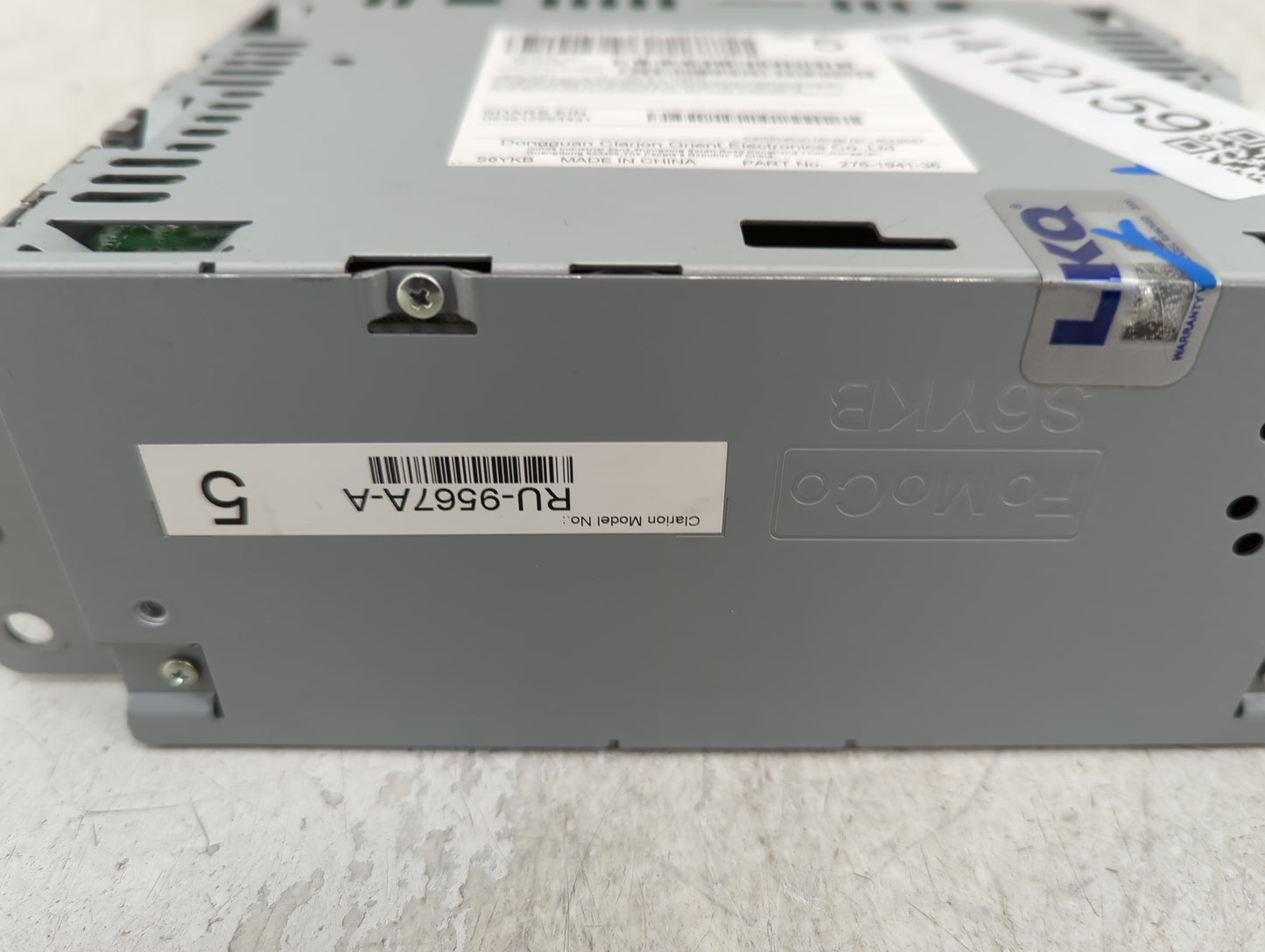 2019 Ford Expedition Radio AM FM Cd Player Receiver Replacement P/N:KL1T-18D832-BA Fits OEM Used Auto Parts - Oemusedautopar