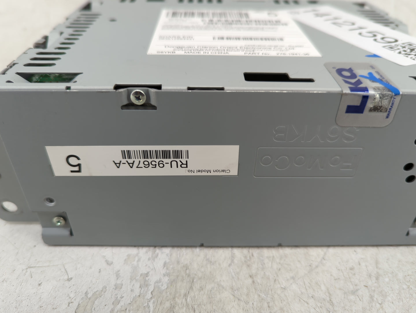2019 Ford Expedition Radio AM FM Cd Player Receiver Replacement P/N:KL1T-18D832-BA Fits OEM Used Auto Parts - Oemusedautopar