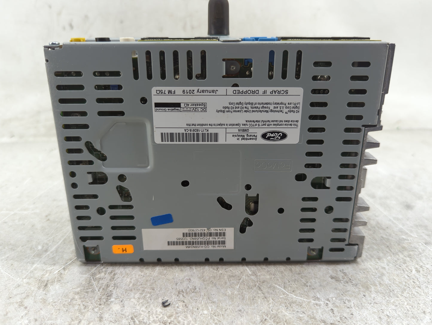 2018-2021 Ford Expedition Radio AM FM Cd Player Receiver Replacement P/N:KL1T-18D818-CA GG-HJ5GN24M Fits Fits 2018 2019 2020