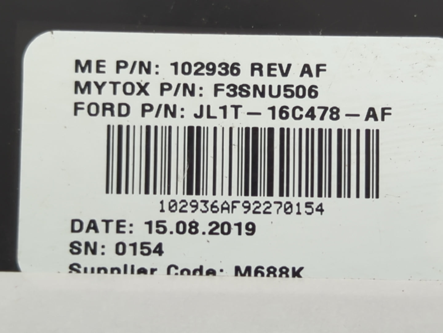 2018-2021 Ford Expedition Body Control Module Bcm Inner Cabin Fuse Box - Oemusedautoparts1.com