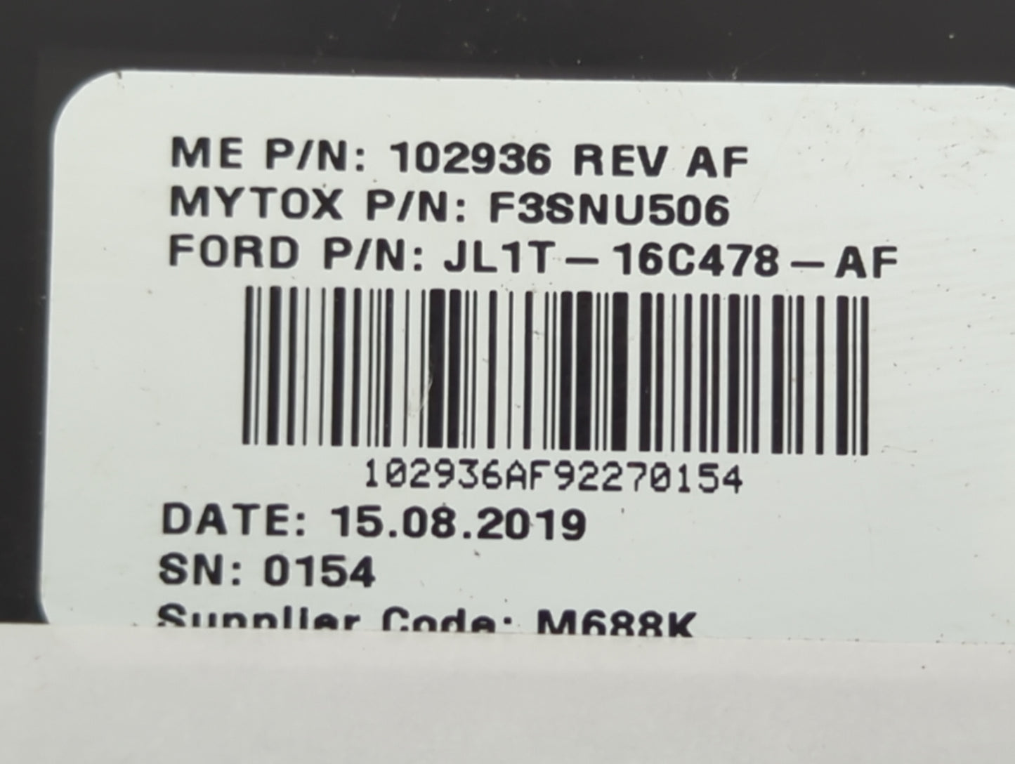 2018-2021 Ford Expedition Body Control Module Bcm Inner Cabin Fuse Box - Oemusedautoparts1.com