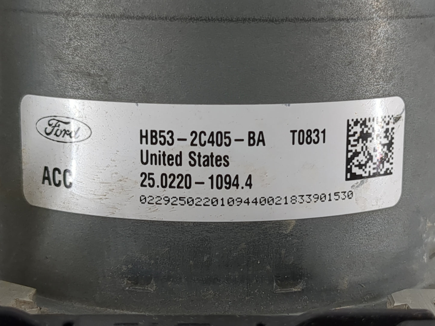 2019 Ford Explorer ABS Pump Control Module Replacement P/N:HB53-2C405-BA Fits Fits 2006 2007 OEM Used Auto Parts - Oemusedau