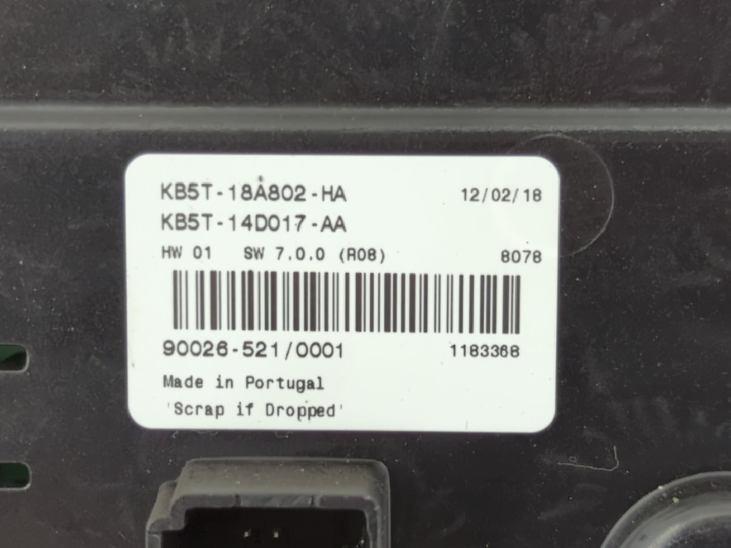 2019 Ford Explorer Radio Control Panel - Oemusedautoparts1.com