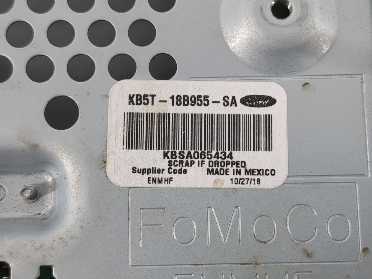 2019-2019 Ford Explorer Information Radio Display Screen - Oemusedautoparts1.com
