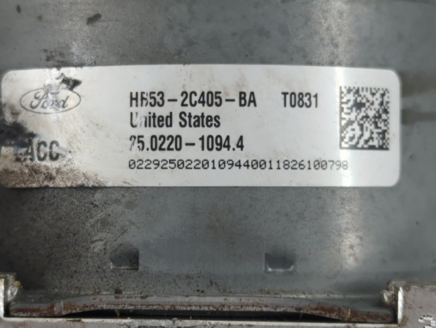 2019 Ford Explorer ABS Pump Control Module Replacement P/N:HB53-2C405-BA Fits OEM Used Auto Parts - Oemusedautoparts1.com