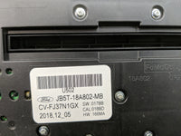 2019 Ford Explorer Radio AM FM Cd Player Receiver Replacement P/N:CV-FJ37N1GX JB5T-18A802-MB Fits OEM Used Auto Parts - Oemu