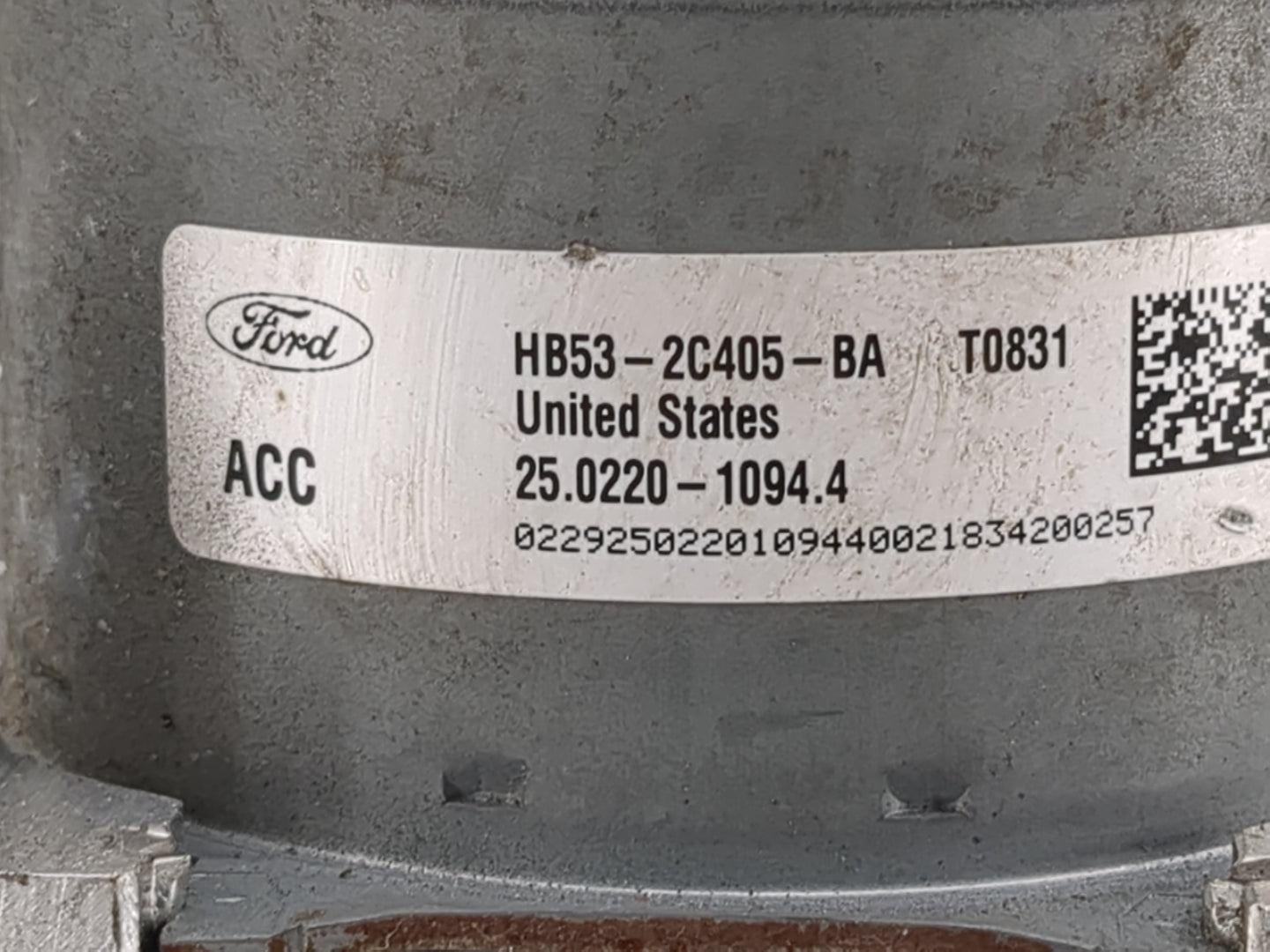 2019 Ford Explorer ABS Pump Control Module Replacement P/N:HB53-2C405-BA Fits OEM Used Auto Parts - Oemusedautoparts1.com