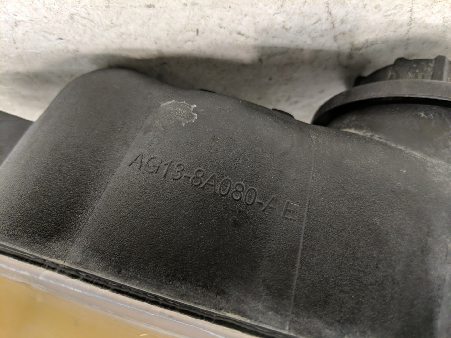 Ford Explorer Radiator Coolant Overflow Expansion Tank Bottle 1313122 - Oemusedautoparts1.com