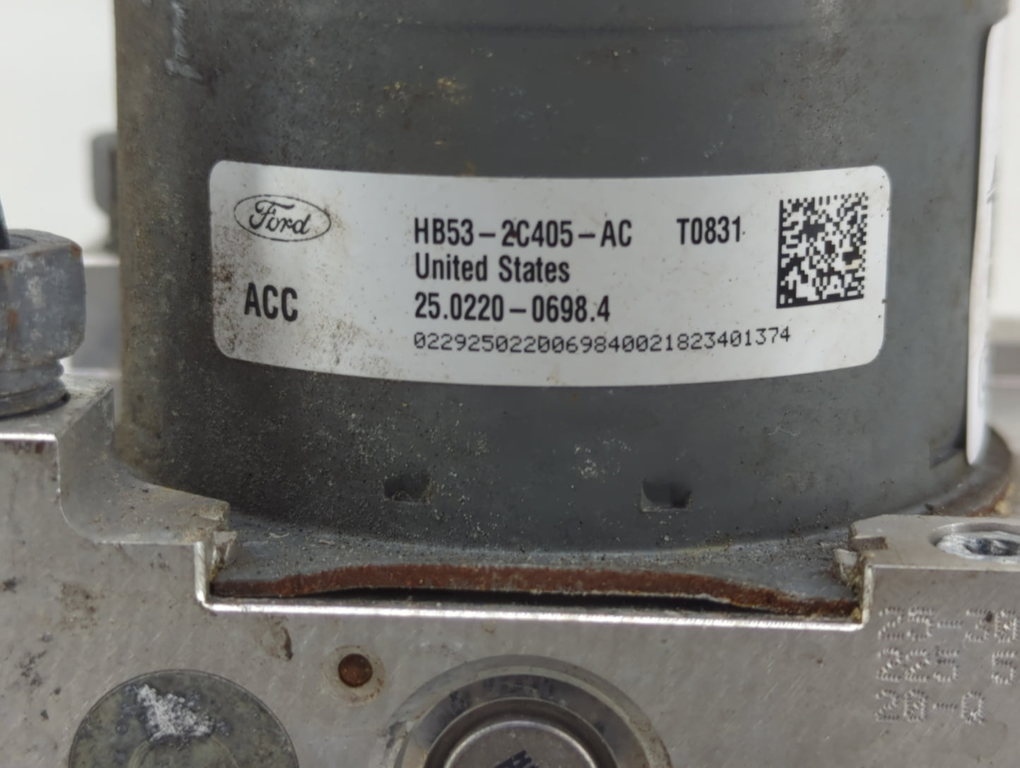 2019 Ford Explorer ABS Pump Control Module Replacement P/N:HB53-2C405-AC Fits OEM Used Auto Parts - Oemusedautoparts1.com