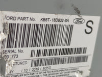 2019 Ford Explorer Radio AM FM Cd Player Receiver Replacement P/N:KB5T-18D832-BA Fits OEM Used Auto Parts - Oemusedautoparts