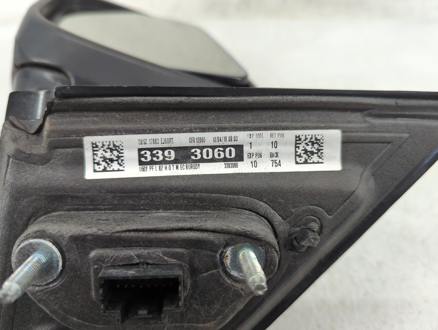 2019 Ford Explorer Driver Side View Mirror - Left Door Mirror OEM Used - Oemusedautoparts1.com
