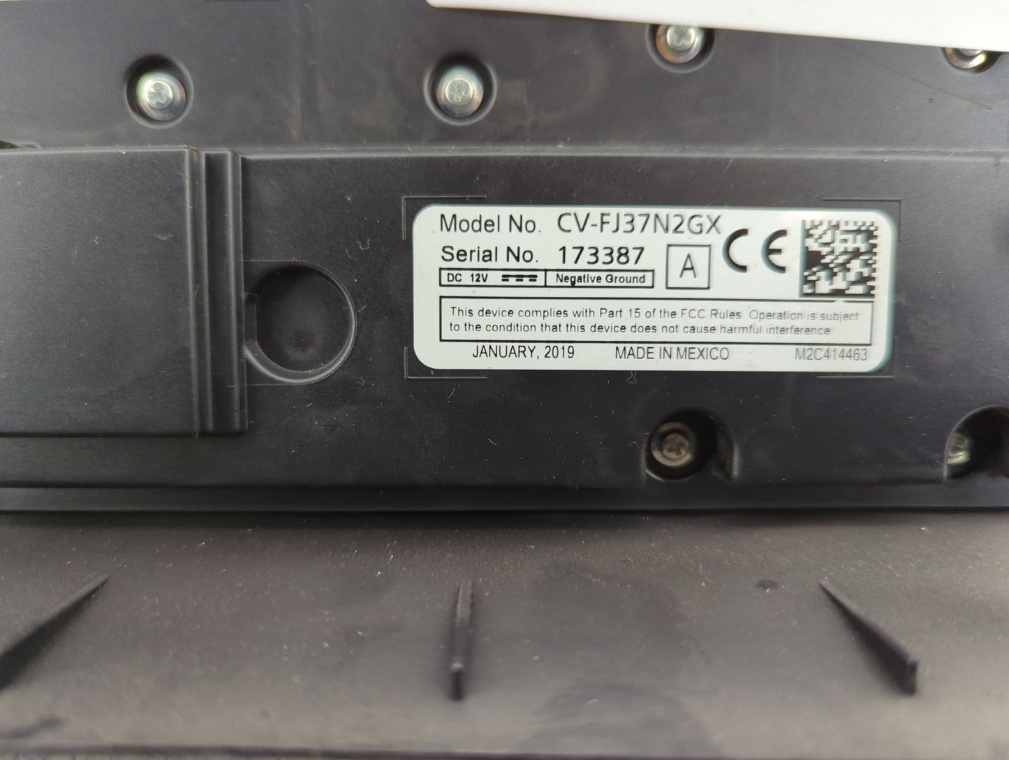 2019 Ford Explorer Radio AM FM Cd Player Receiver Replacement P/N:JB5T-18A802-NB Fits OEM Used Auto Parts - Oemusedautoparts