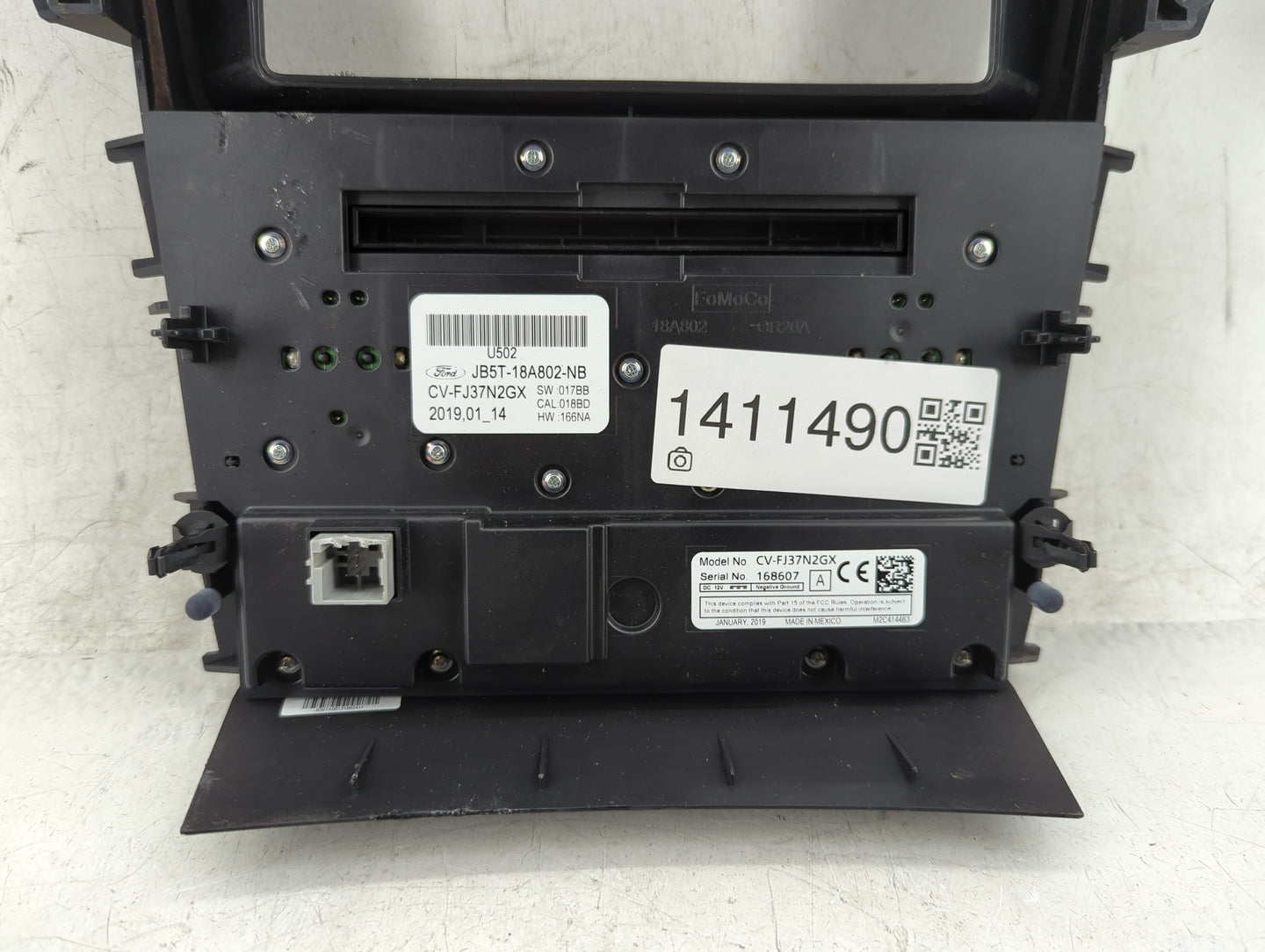 2016-2019 Ford Explorer Radio Control Panel - Oemusedautoparts1.com