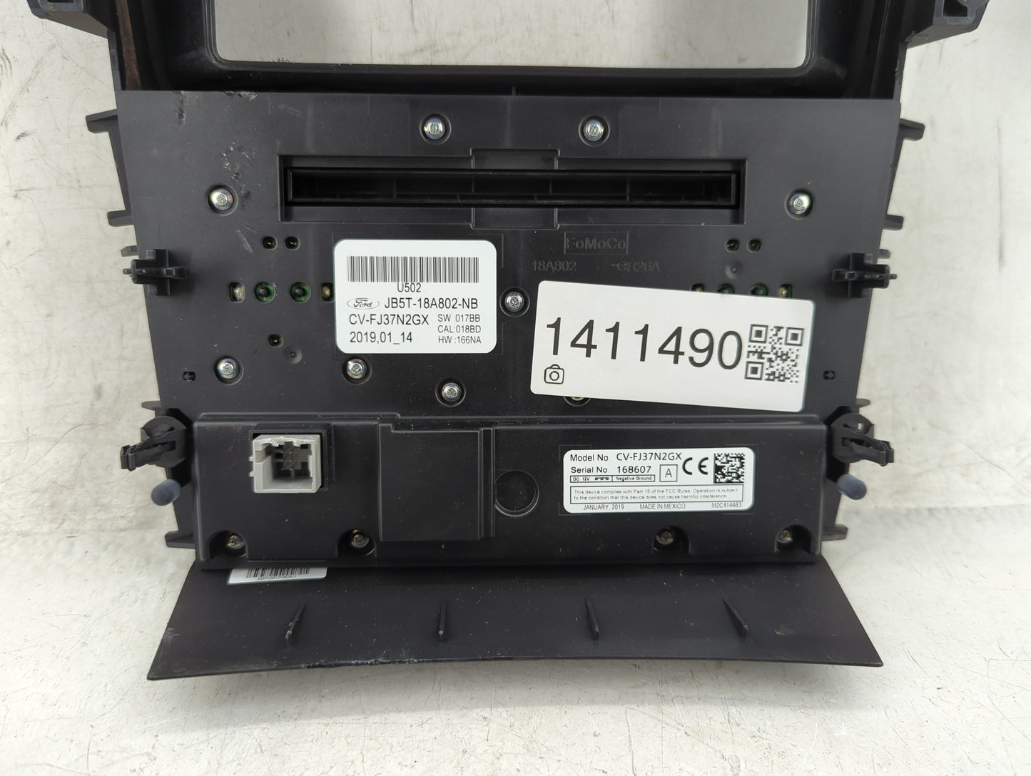 2016-2019 Ford Explorer Radio Control Panel - Oemusedautoparts1.com