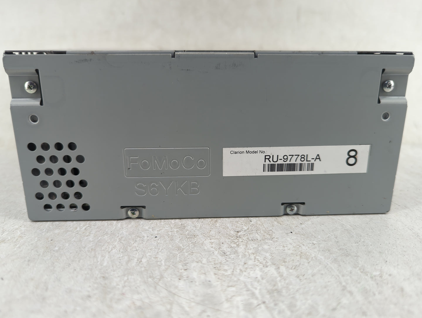 2018-2019 Ford Explorer Radio AM FM Cd Player Receiver Replacement P/N:KB5T-18D832-HA Fits Fits 2018 2019 OEM Used Auto Part