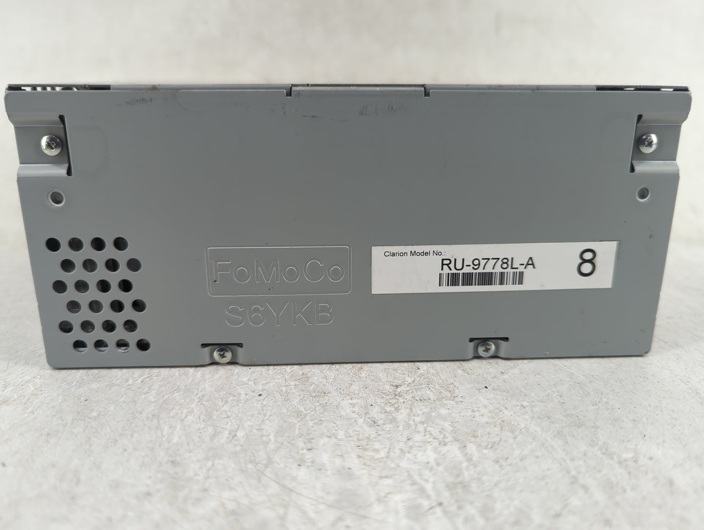 2018-2019 Ford Explorer Radio AM FM Cd Player Receiver Replacement P/N:KB5T-18D832-HA Fits Fits 2018 2019 OEM Used Auto Part
