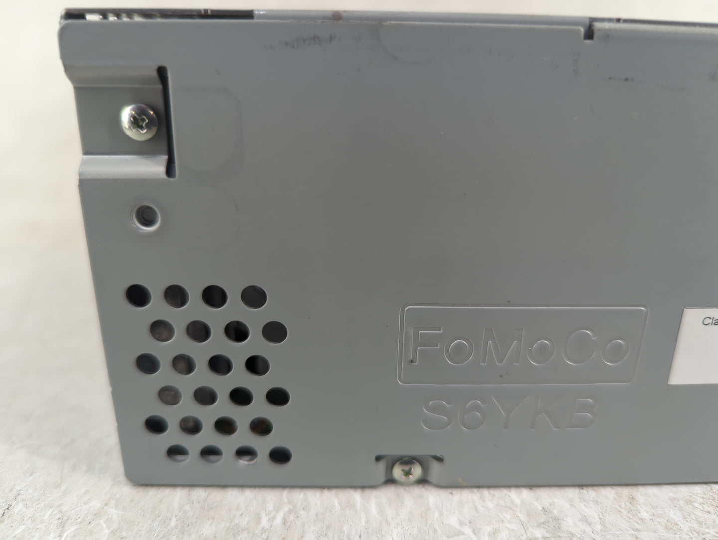 2018-2019 Ford Explorer Radio AM FM Cd Player Receiver Replacement P/N:KB5T-18D832-HA Fits Fits 2018 2019 OEM Used Auto Part