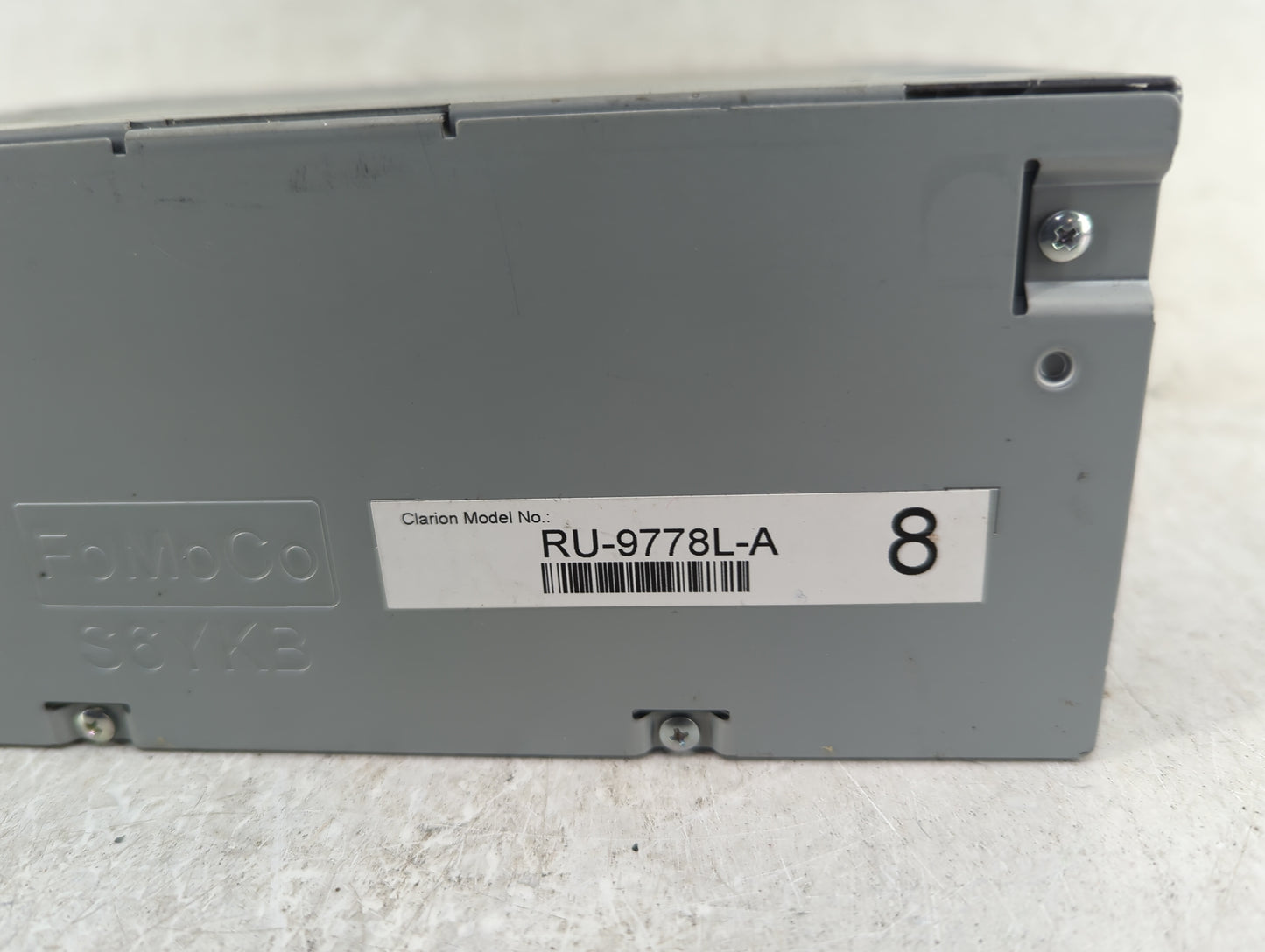 2018-2019 Ford Explorer Radio AM FM Cd Player Receiver Replacement P/N:KB5T-18D832-HA Fits Fits 2018 2019 OEM Used Auto Part